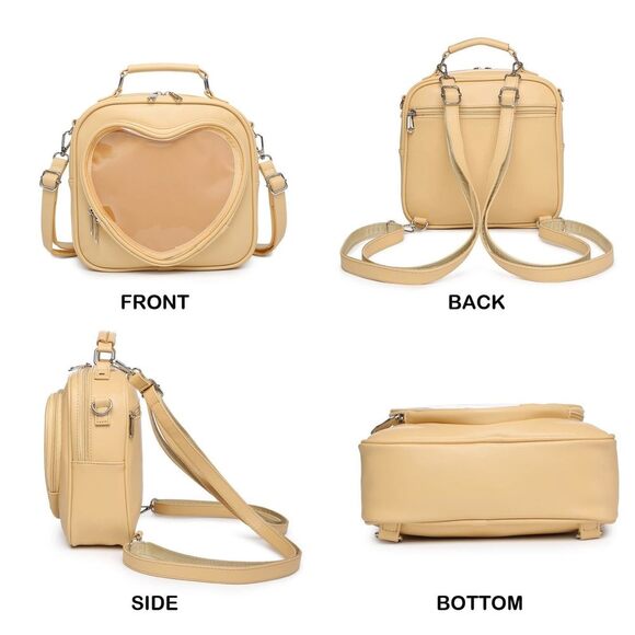 Textured Satchel Handbags For Bag Strap Satchel Crossbody Satchel Bag Top - Picture 5 of 6